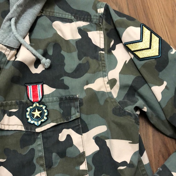 Patterned light utility jacket - Picture 4 of 5